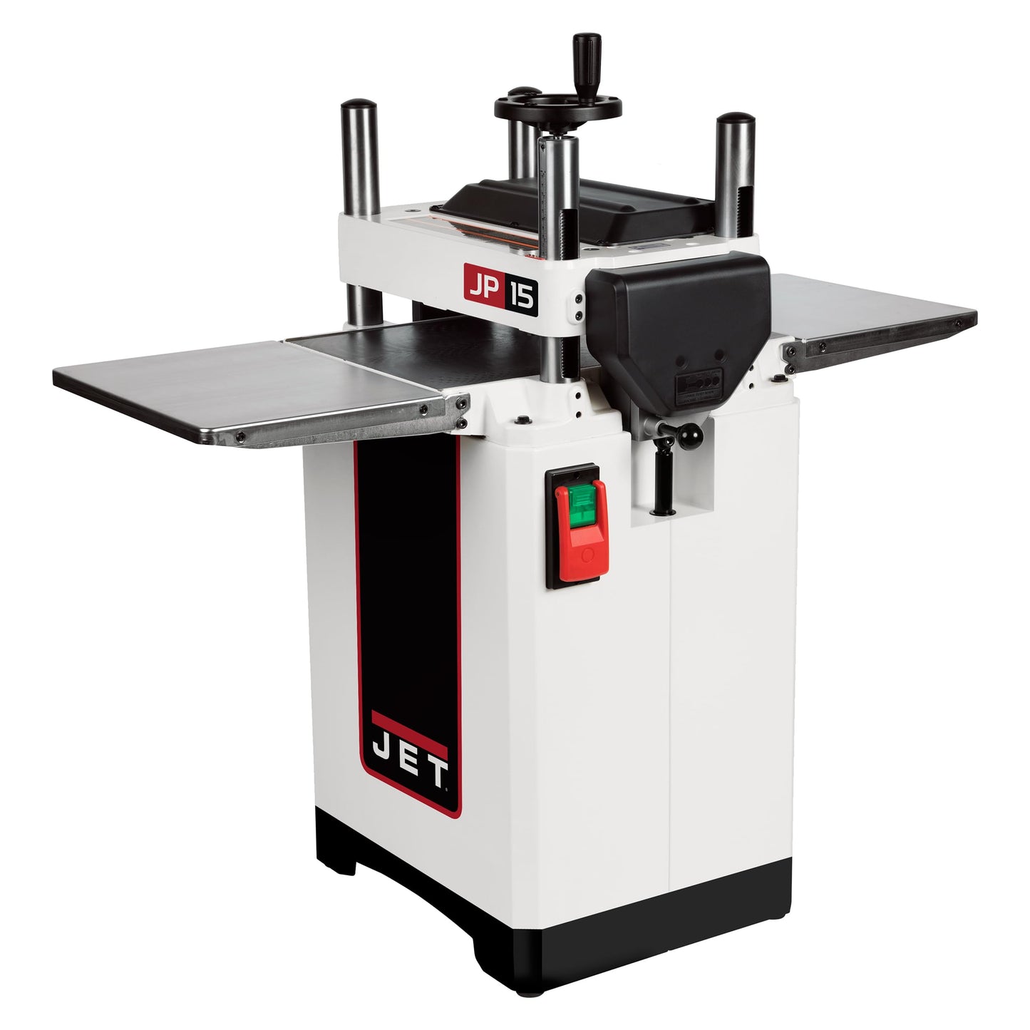 JET 15-Inch Planer, Straight Knife Cutterhead, 3 HP, 230V 1Ph (JWP-15B)