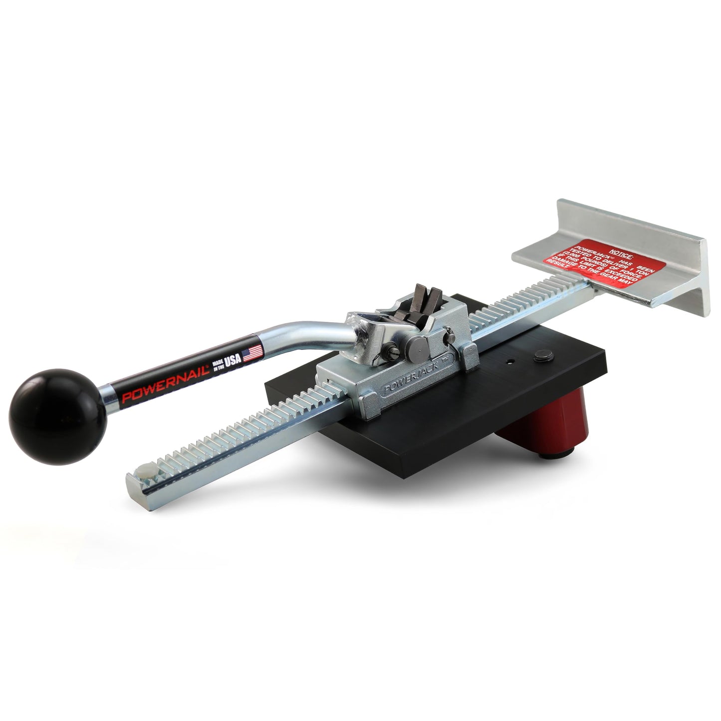 Powernail PowerJack™ 700 Deck Jack - Heavy-Duty Deck Board Positioning Tool - Position, Straighten and Tighten Boards Eliminating Gaps - Holds Boards In Place for Hands-Free Installation