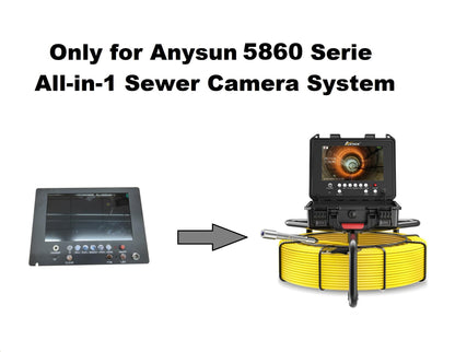 Anysun 5860 Model Sewer Camear Monitor Replacement, Only for Anysun 5860 Serie Sewer Camera System