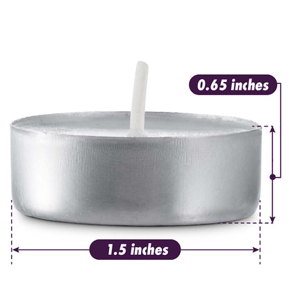 MontoPack Unscented Tea Light Candles Bulk 1000 Pack | 4 Hours, White,Smokeless,Dripless Small Votive Paraffin Tealights | Long-Lasting for Home, Shabbat, Weddings, Events, Emergencies | Mini Candles