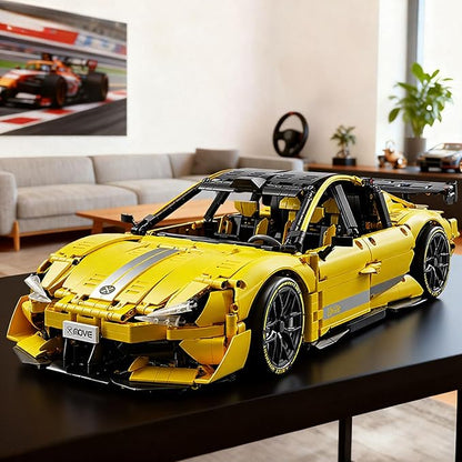 PIKARO Sports Race Car Building Set for Adults &amp Boys 2143 Pieces 1:10 MOC Collectible Model Car Kit for Display Racing DIY Kit Toy Set Birthday Gift for Kids Teens Ages 8-14 12-16