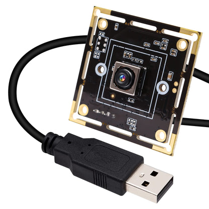 ELP 16MP Autofocus USB Camera Module - 4K UVC USB2.0 With 68-Degree Mini Size Lens IMX298 for Computer, Laptop, PC - Video Lightburn Industrial Embedded Webcam Board