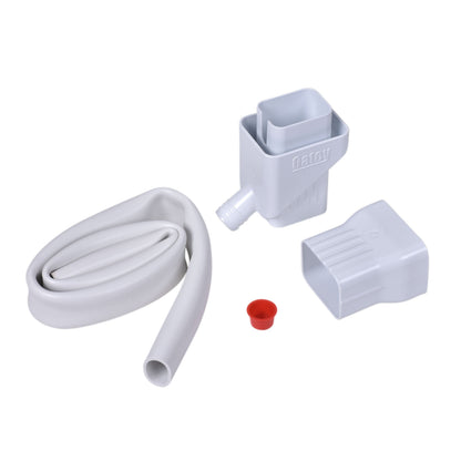 Oatey Mystic Rainwater Collection System, 2 in. x 3 in., White