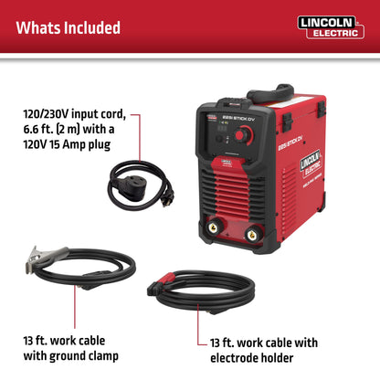 Lincoln Electric Weld-Pak 225i Stick Welder, Dual Voltage