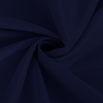Fitable Elegant Rectangle Table Clothes, 6 Pack - 90 x 132 Inch, Navy - Reusable and Washable Tablecloths, Polyester Fabric Table Covers for Wedding, Party, Banquet, Formal Events