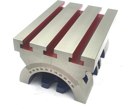 Buyohlic Tilting Milling Table Cast Iron Body Robust, Heavy Duty & Durable ((5" x 7" Inch II 125 x 175 mm))