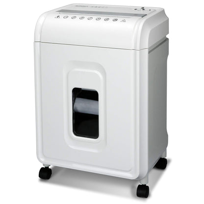 Aurora Professional Grade 12-Sheet Micro-Cut Paper and CD/Credit Card Shredder/ 60 Minutes Continuous Run Time, White/Gray