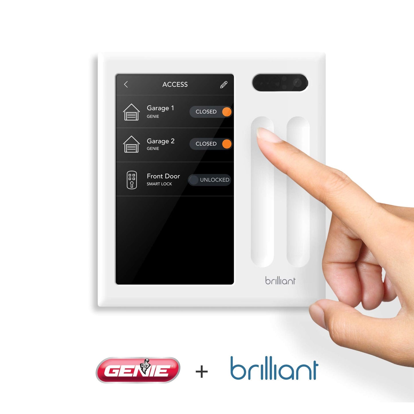 Genie Aladdin Connect Smartphone Garage Door Opener – Monitor, Open & Close Your Garage Door from Anywhere Using Your iPhone or Android Device