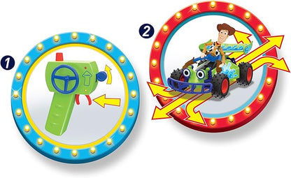 Jada Toys RC Toy Story Buggy with Woody 1:24