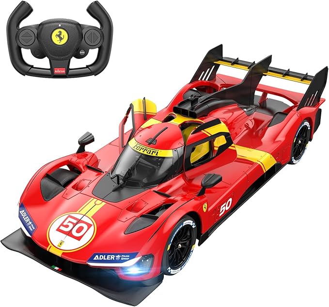 RASTAR RC Cars 1/14 Ferrari 499P Le Mans Hypercar Remote Control Sports Car Ferrari RC Drift Cars for Adults Ferrari Toy Car for Kids 2.4G