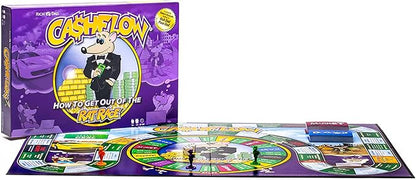 Rich Dad Cashflow How to Get Out of The Rat Race Board Game Set Adult &amp Kid Version - Fun and Educational Financial Literacy Learning Games for Boys Girls and Family
