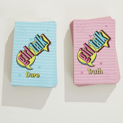 Hasbro Gaming Girl Talk Truth or Dare Board Game for Teens and Tweens Inspired by The Original 1980s Edition Ages 10 and Up for 2-10 Players