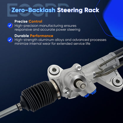 ECCPP Hydraulic Complete Power Steering Rack and Pinion Assembly For Honda CR-V 2.0L l4 1997-2001 New, Direct-fit, Durable