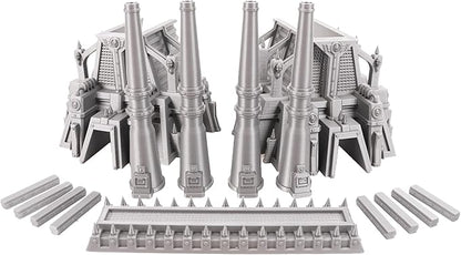 Tabletop Terrain Manufactorum by War Scenery for Wargames and RPGs 28mm 32mm Miniatures