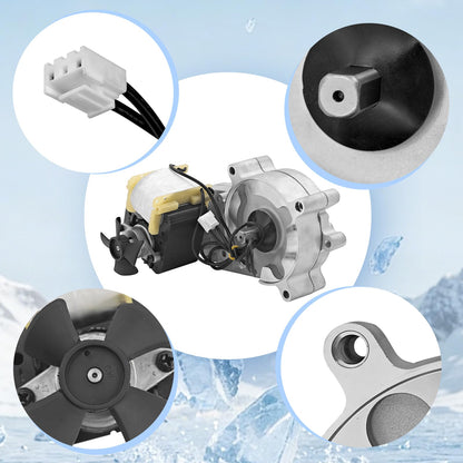 LUFT MEISTER Ice Maker Gear Box Assy AC Motor Condenser Fan Fit for GE Profile Opal 2.0, XPIO13SCSS XPIO23SCSS