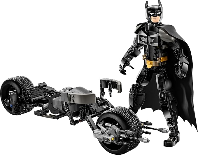 Lego DC Batman Buildable Batman Figure and Motorcycle Bat-Pod - Toy for Kids Boys and Girls 12+ Years Old Inspired by The Dark Knight Movies - Adventure Set 76273