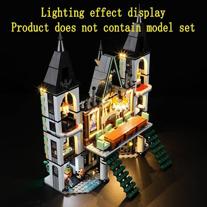 LED Light Kit Compatible with Lego Malfoy Manor Building Blocks Model - Lighting Set for 76453 (Model Set Not Included)