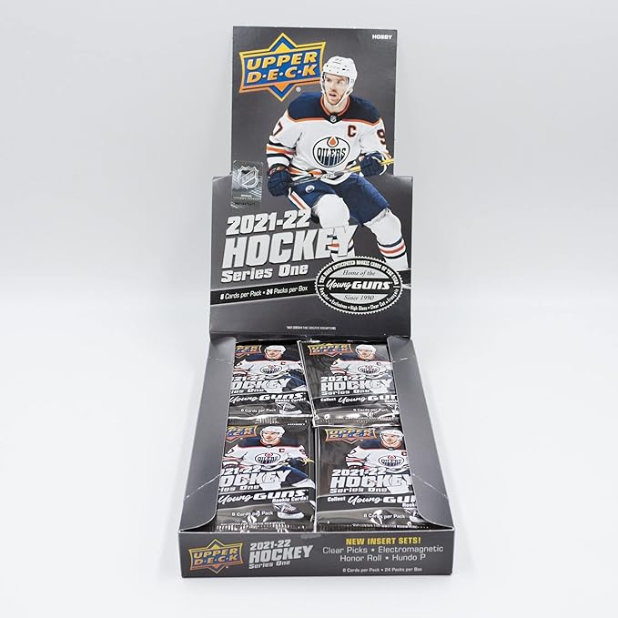 2021-22 Upper Deck Series 1 Hockey Hobby Box