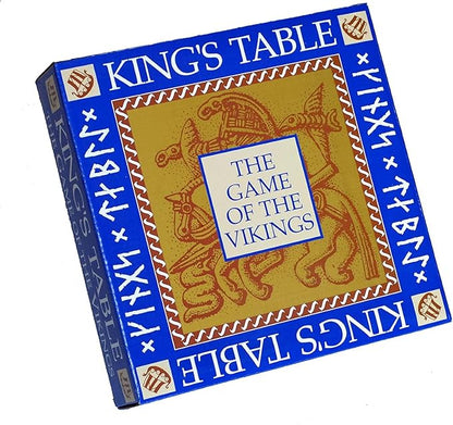 WE Games King's Table Wooden Games Tablut Viking Strategy Board Games 2 Player Games for Adults Beautiful Home Decor Wooden Board Games for Living Room Decor Quality Birthday Gifts Museum Game
