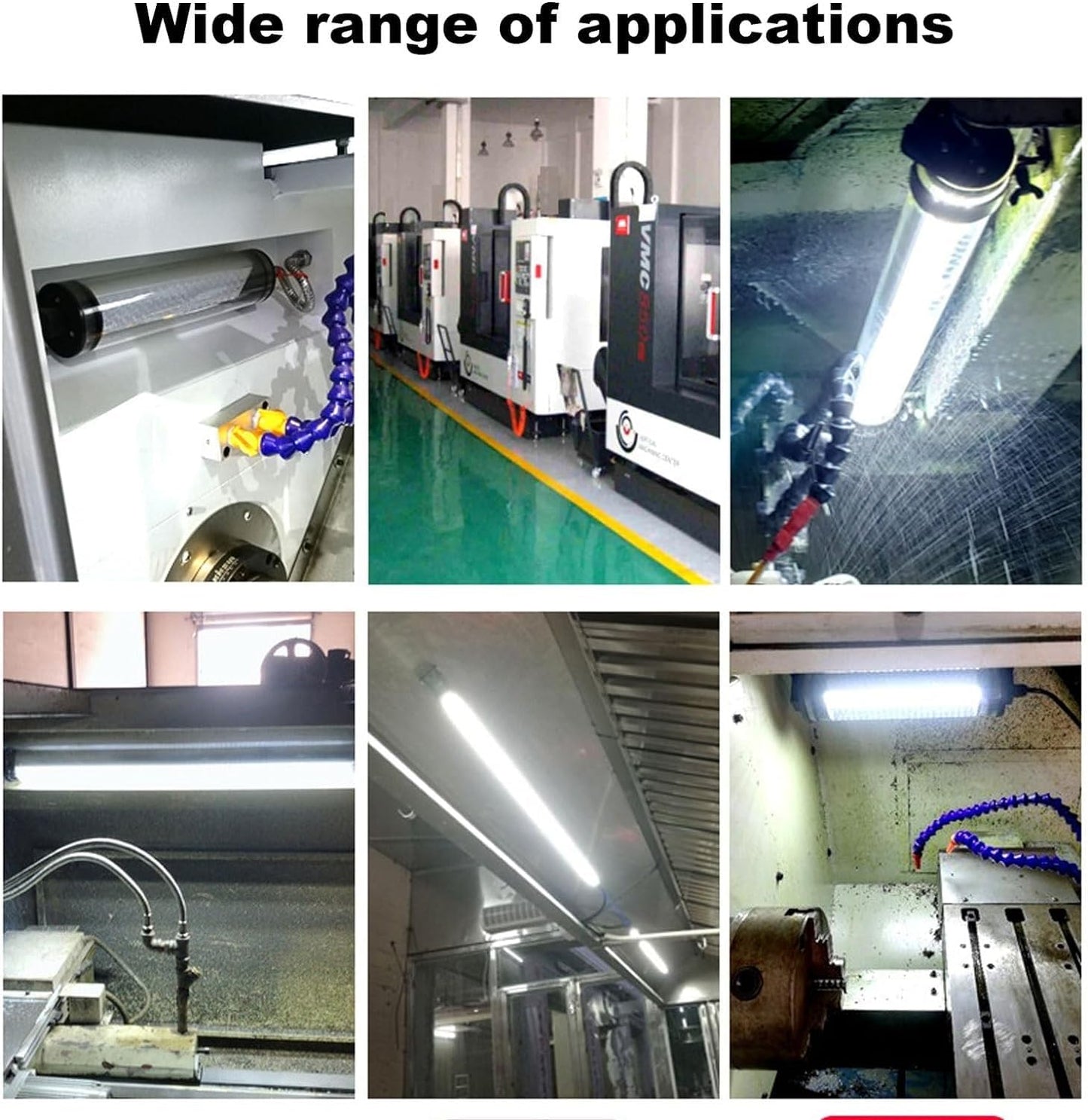 XUNDE Waterproof Led Tube Light LED Explosion Proof Work Lights 110-220V CNC Machine Interner Lighting Industrial Lamp Drilling Milling Lathe Light (40)
