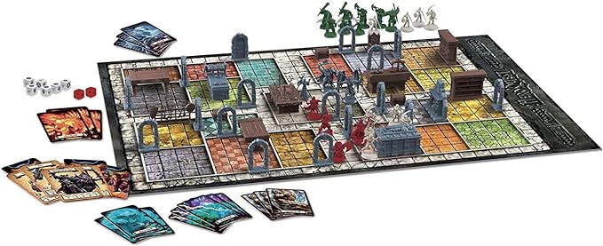 Hasbro Gaming Avalon Hill HeroQuest Game System Tabletop Board GameImmersive Fantasy Dungeon Crawler Adventure Game for Ages 14 and Up2-5 Players