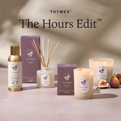 Thymes Scented Candles for Home Decor - Luxury Home Fragrance Gifts for Women & Men (6.5 oz, Day Rise)