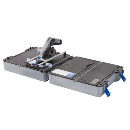 Dremel Blueprint Portable Saw Station with 12V Brushless Compact Circular Saw and Multi-Purpose Cutting Case (CS12V-S1C)