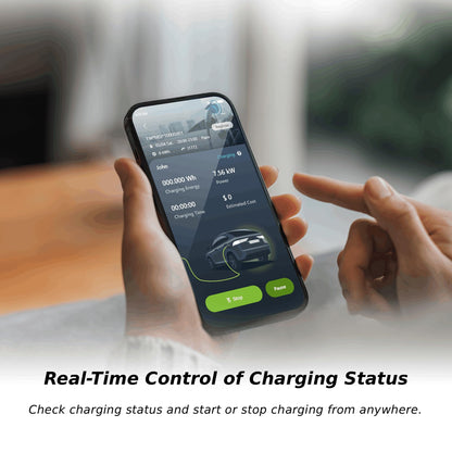 MSI EV Life NACS Hardwired, Level 2 Charger, 240V, 60A, 14.4 kW, IP55 Rated-Water and dust Resistant, IK08 Impact Resistant, UL2594 Certified, Energy Star, 5 Years Warranty