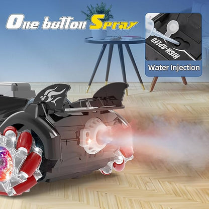 Yasola RC Car with Camera for Kids Remote Control 360° Rotating High Speed Stunt Vehicle Toy for Boys and Girls Rechargeable Racing Drift Cars with Flashing Lights and Dynamic Sound for Adults