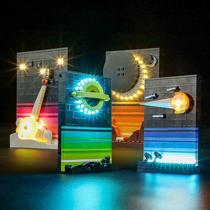 BRIKSMAX Led Lighting Kit for Lego-21340 Tales of The Space Age - Compatible with Lego Ideas Building Set- Not Include Lego Set