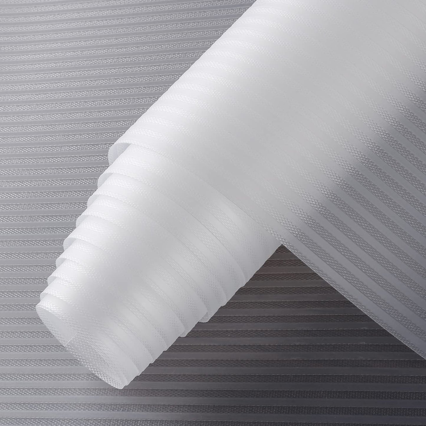 Shelf Liner Non Adhesive Refrigerator Mats Washable, No Odor Plastic Pantry Liners, Wire Shelf Paper & Drawer Liner for Cupboard,Kitchen Cabinets, Bathroom Shelves, Shoe Rack Transparent