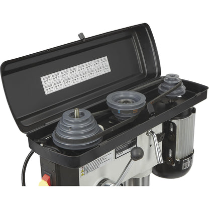 Klutch Floor Drill Press - 16-Speed, 13in. 3/4 HP, 120V