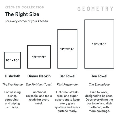 GEOMETRY Kitchen Tea Towels - Quick Dry Microfiber Dish Towels for Kitchen Roses for You, 18" x 30" 2-Pack