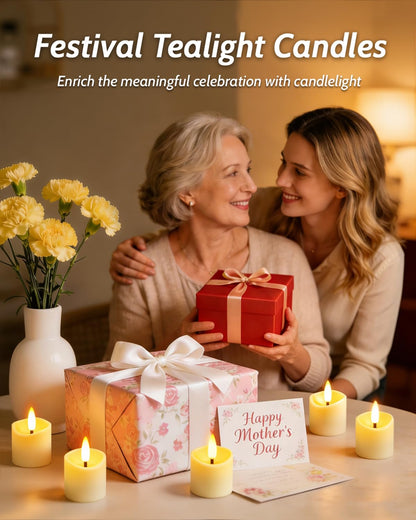 NVJGROP Rechargeable Flameless Candles with Remote Timer, 1.5"x2" LED Votive Fake Candles, Flickering Tea Lights Candles Battery Operated for Wedding Party Windows Table Home Decor (6 Pack)