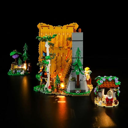 LIGHTAILING Light for Lego-43242 Snow White and The Seven Dwarfs' Cottage - Led Lighting Kit Compatible with Lego Building Blocks Model - NOT Included The Model Set