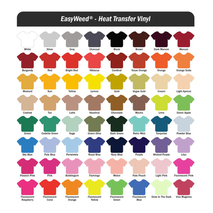 Siser EasyWeed Heat Transfer Vinyl 11.8" x 75ft Roll (Silver) - Compatible with Siser, Cricut, Silhouette and Other Craft/Professional Cutters - CPSIA Certified