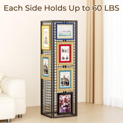 DEMEGA Grid Wall Panels Foldable Gridwall Panel Display Stand Art Show Display Panels for Vendor Events Craft Shows Merch Display