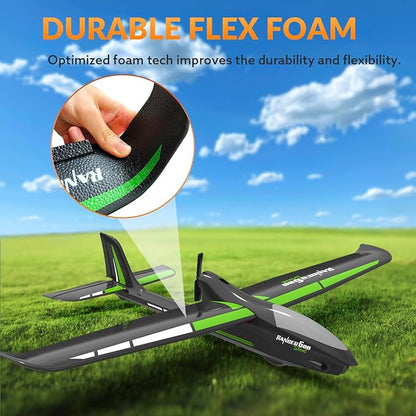 VOLANTEXRC New Version RC PlaneRemote Control Airplane for Adults4-Channel RC Plane with Durable Foam Construction3 Flight ModesOne-Key StuntsComprehensive Accessories Kit23.6*18.1 inchesRTF