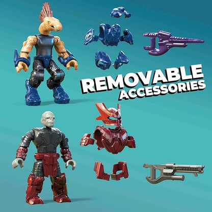MEGA Halo UNSC Gungoose Gambit Attack Vehicle Halo Infinite Construction Set Building Toys for Boys