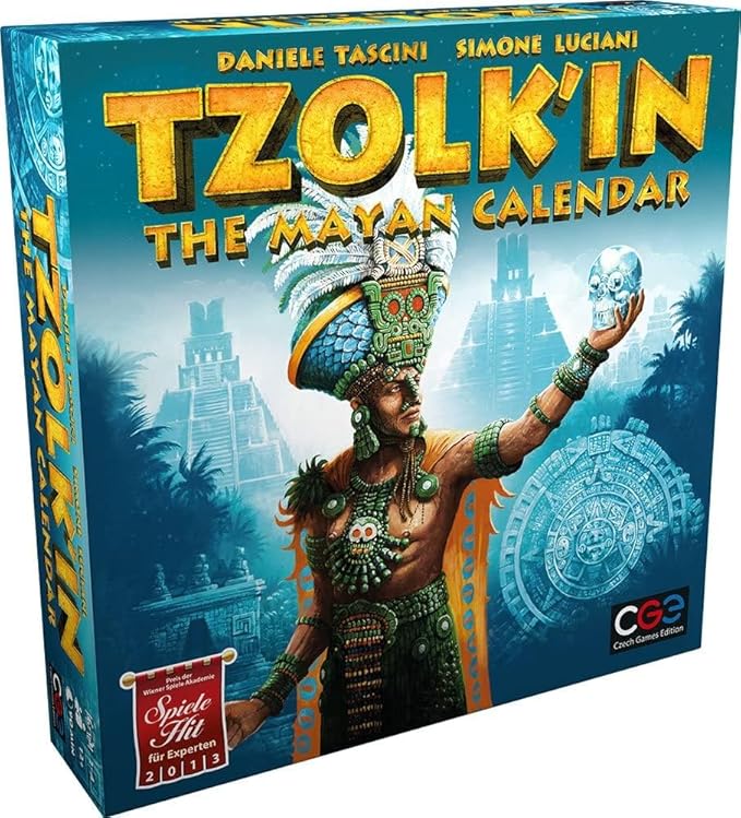 Tzolk'in: The Mayan Calendar | CGE Board Game | Dynamic Worker Placement Strategy Game for 2-4 Players
