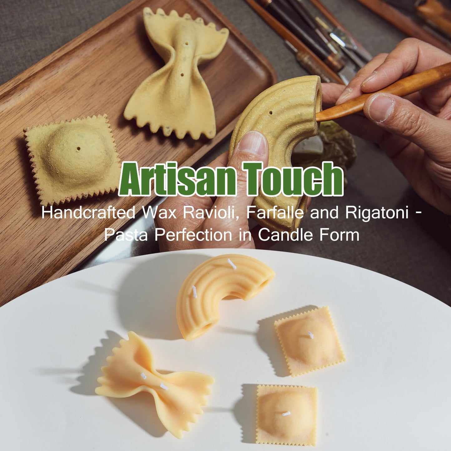 Pasta Aromatherapy Scented Candle (Macaroni Candle)