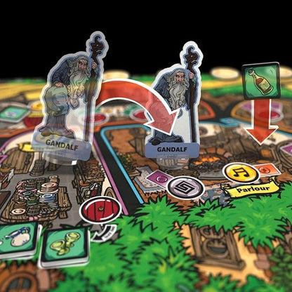Weta Workshop The Hobbit: an Unexpected Party: Board Game Multicolor