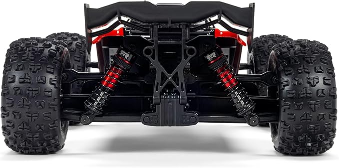 ARRMA 1/16 Mini Kraton 3S DSC 4X4 RTR Brushless Speed Truck Black/Red ARA2508T1