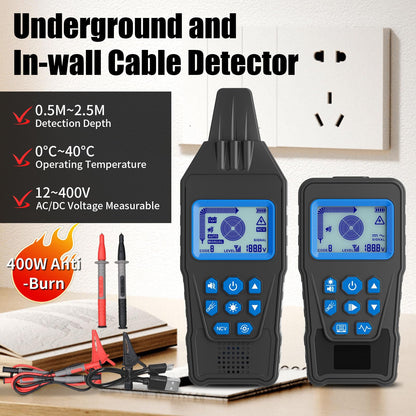 Underground Cable Tester & Circuit Breaker Finder – Professional Anti-Interference Wire Tracer for Buried Cable Locating & Broken Wire Detection