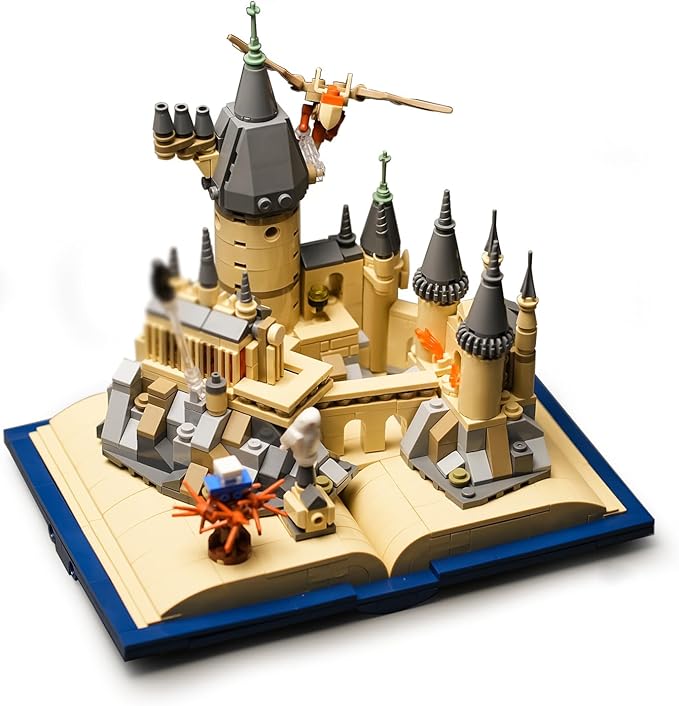 Castle Book Building Set Compatible with Lego for AdultsMedieval Modular House Building Kit for Boys and Girls ChristmasHalloweenBirthday Gifts 727 pcs