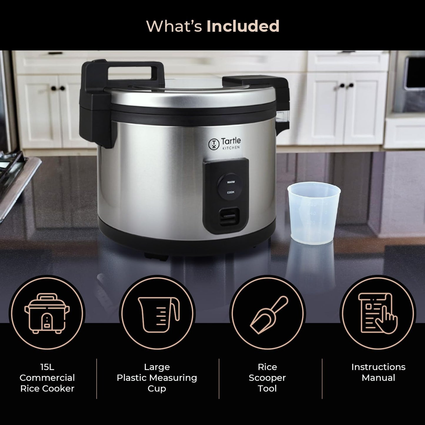 Dual-unit commercial rice cooker bundle