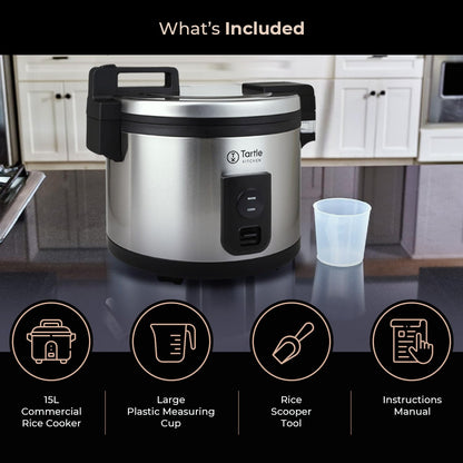 Dual-unit commercial rice cooker bundle