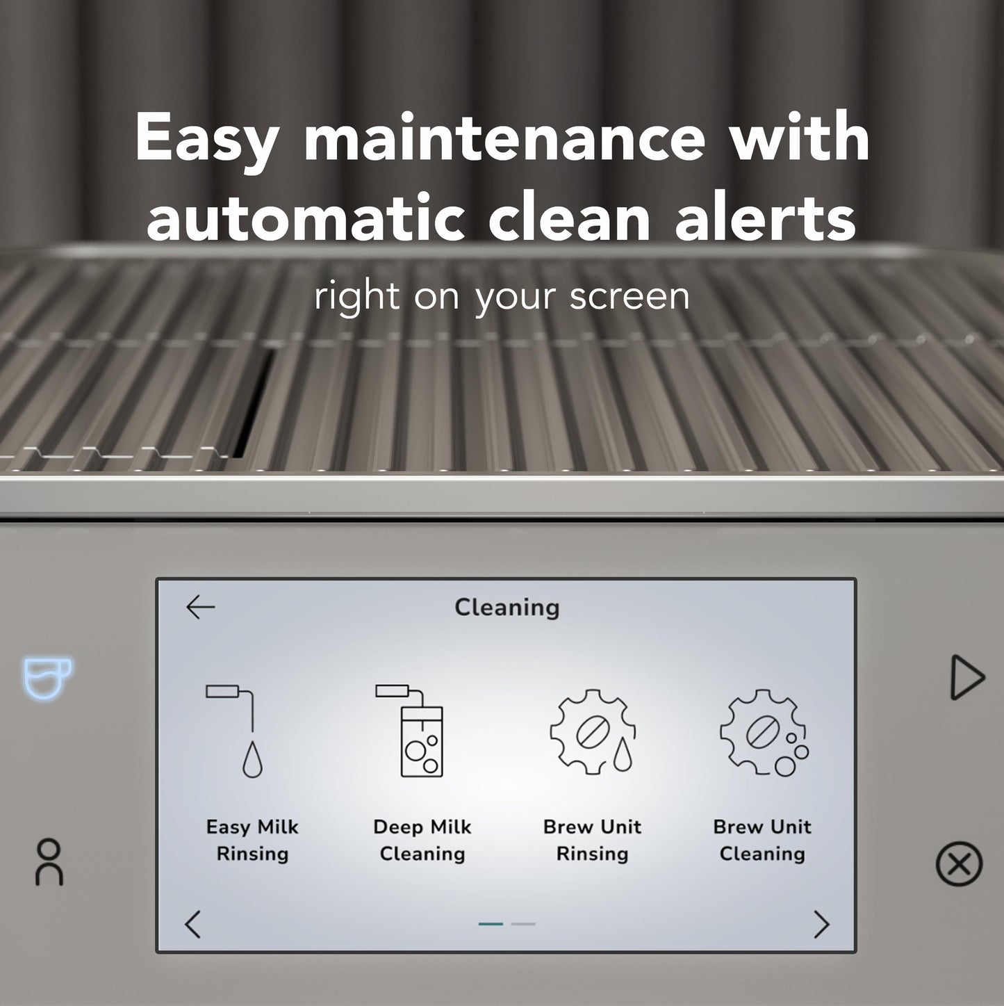 KitchenAid Fully Automatic Espresso Machine KF8, KES8558PL, Porcelain White