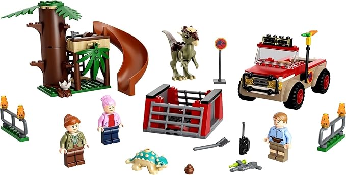 Lego® Jurassic World Stygimoloch Dinosaur Escape 76939 Building Kit Cool Dinosaur Toy Playset for Kids Aged 4