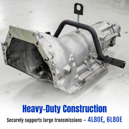 Foruly for Transmission Holding Fixture Engine Stand Adapter – Fits TH350 TH400 200R4 4L60E 4L80E & More – Heavy Duty Auto Repair Tool with 360° Rotation for GM Ford Dodge Transmissions